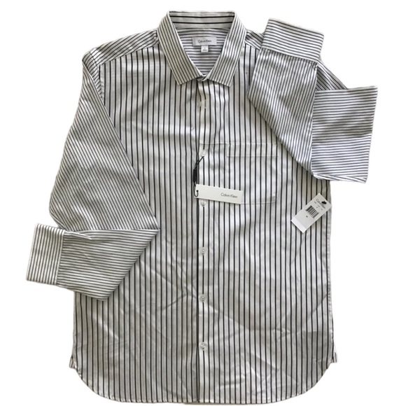 Calvin Klein Other - Calvin Klein mixed stripe casual dress shirt